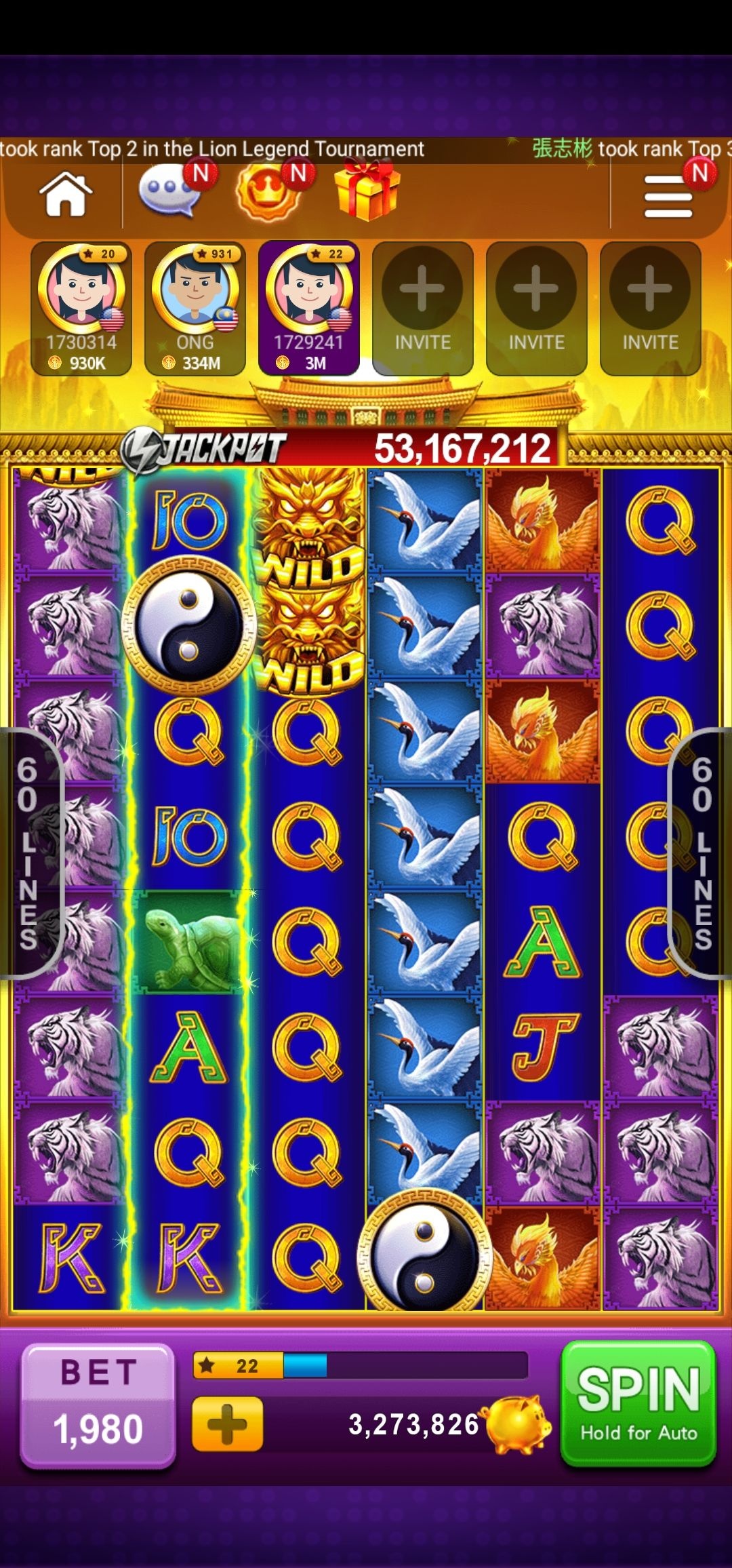 Bonanza Slots game